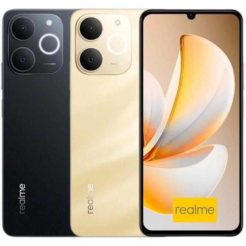 Smartphone Realme Note 70 8GB RAM 256GB tela 6.74 90Hz, Câmera